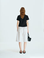 Load image into Gallery viewer, Tone-on-Tone Stitch Tee