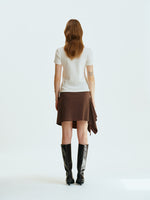 Load image into Gallery viewer, 사일런트 디테일 티셔츠